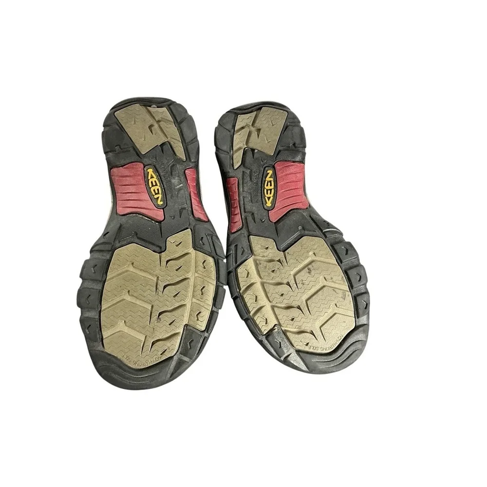 Keen Newport‎ Leather Waterproof Hiking Sandals Men's Brown Trail Toe Guard